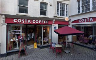 Costa Coffee has closed its branch in King Street, Ludlow