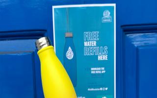 Free water refills will be available in Ludlow
